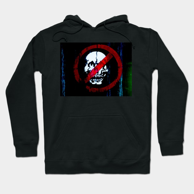 No Entry for Zombies Hoodie by PictureNZ